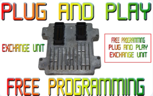 VAUXHALL E83 ECU 55577841 AAT4 PLUG & PLAY. - Glasgow Car Parts Store
