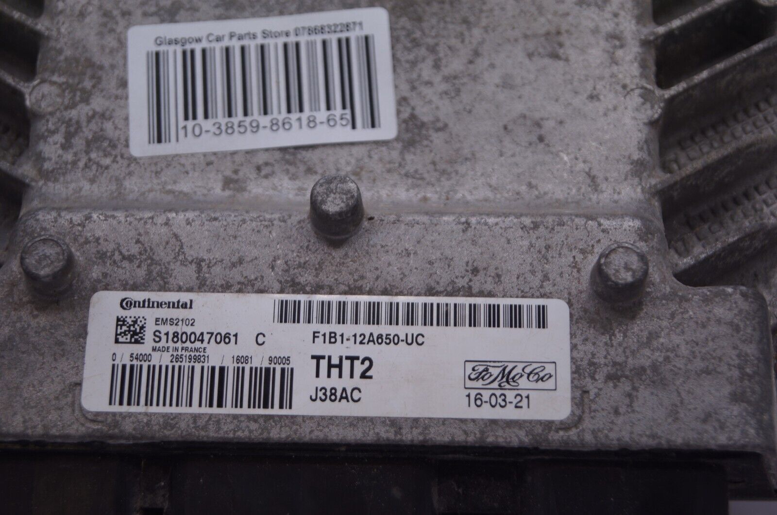 Ford Fiesta  Engine ECU Control Unit F1B1-12A650-UC S180047061 C - Glasgow Car Parts Store