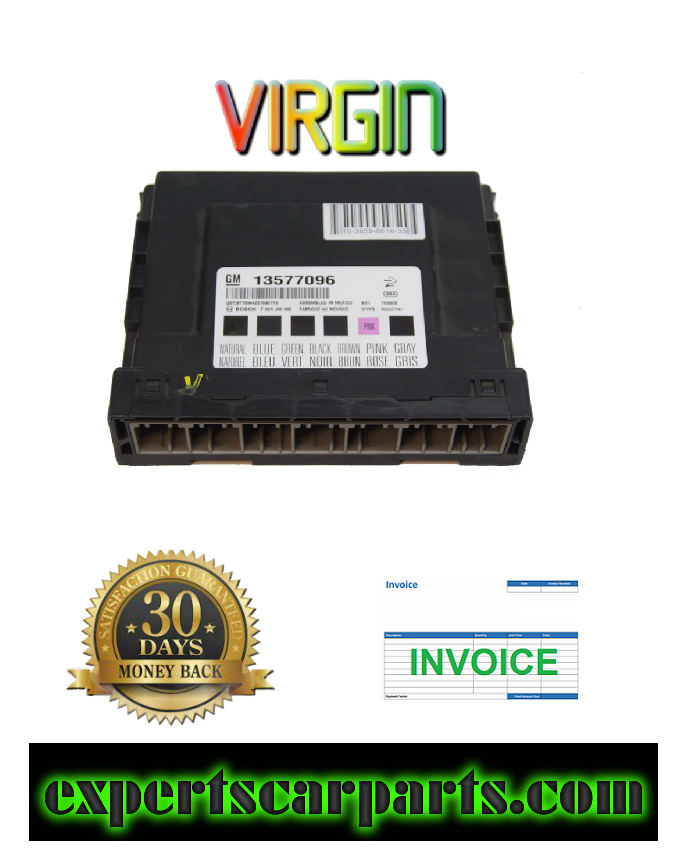 Vauxhall Astra J Body control module ECU 13577096,VIRGIN BCM. - Glasgow Car Parts Store