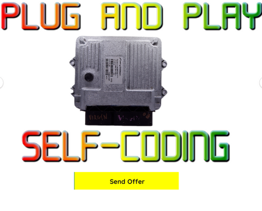 ECU FIAT GRANDE PUNTO 51806498 MJD 6F3.P7 HW03P PLUG AND PLAY SELF-CODING. - Glasgow Car Parts Store