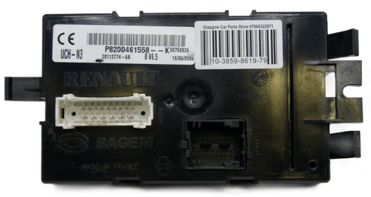 BCM RENAULT UCH-N3 P8200461558--K  VIRGIN BCM. - Glasgow Car Parts Store