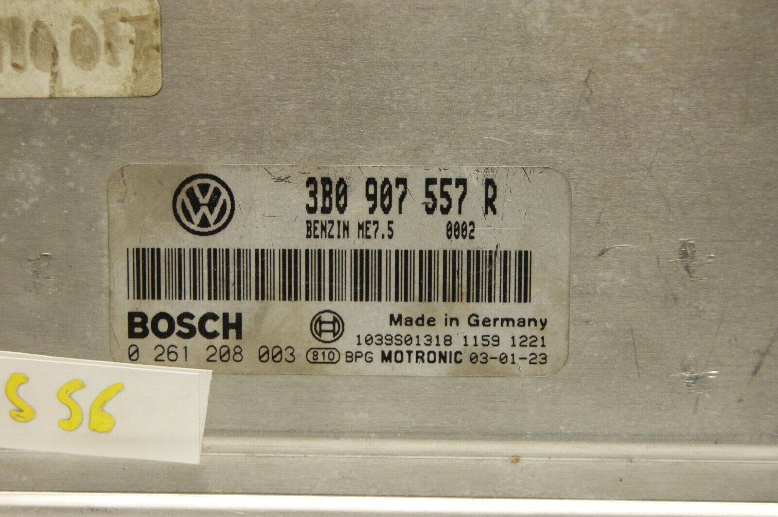VW PASSAT 2.0  ECU PLUG & PLAY IMMO OFF  3B0907557R 0261208003 - Glasgow Car Parts Store