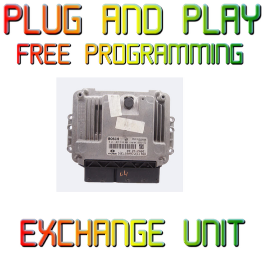 Hyundai ECU 0281019639 39120-2A001 PLUG & PLAY FREE PROGRAMMING - Glasgow Car Parts Store