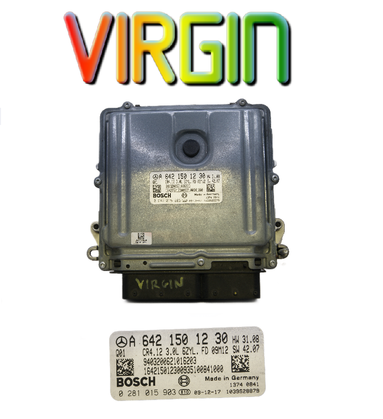 Mercedes Benz 3.0 Litre Diesel Engine ECU A6421501230 0281015903 .VIRGIN ECU - Glasgow Car Parts Store