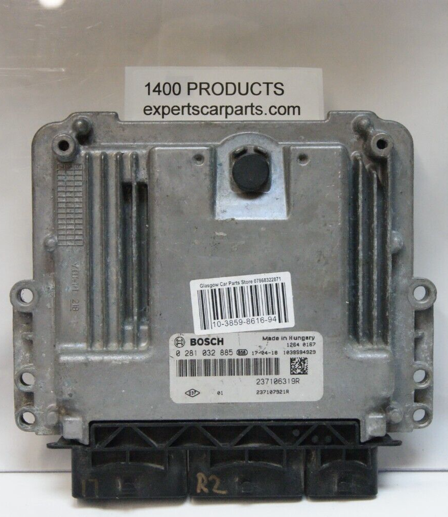 Ecu engine control unit Renault  Mercedes Citan 237106319R  0281032885 1039S9492 - Glasgow Car Parts Store