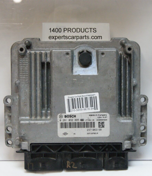 Ecu engine control unit Renault  Mercedes Citan 237106319R  0281032885 1039S9492 - Glasgow Car Parts Store