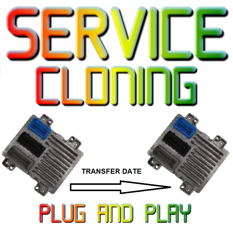 SERVICE CLONING ECU E78 VAUXHALL 55597951 ACDelco 12643636