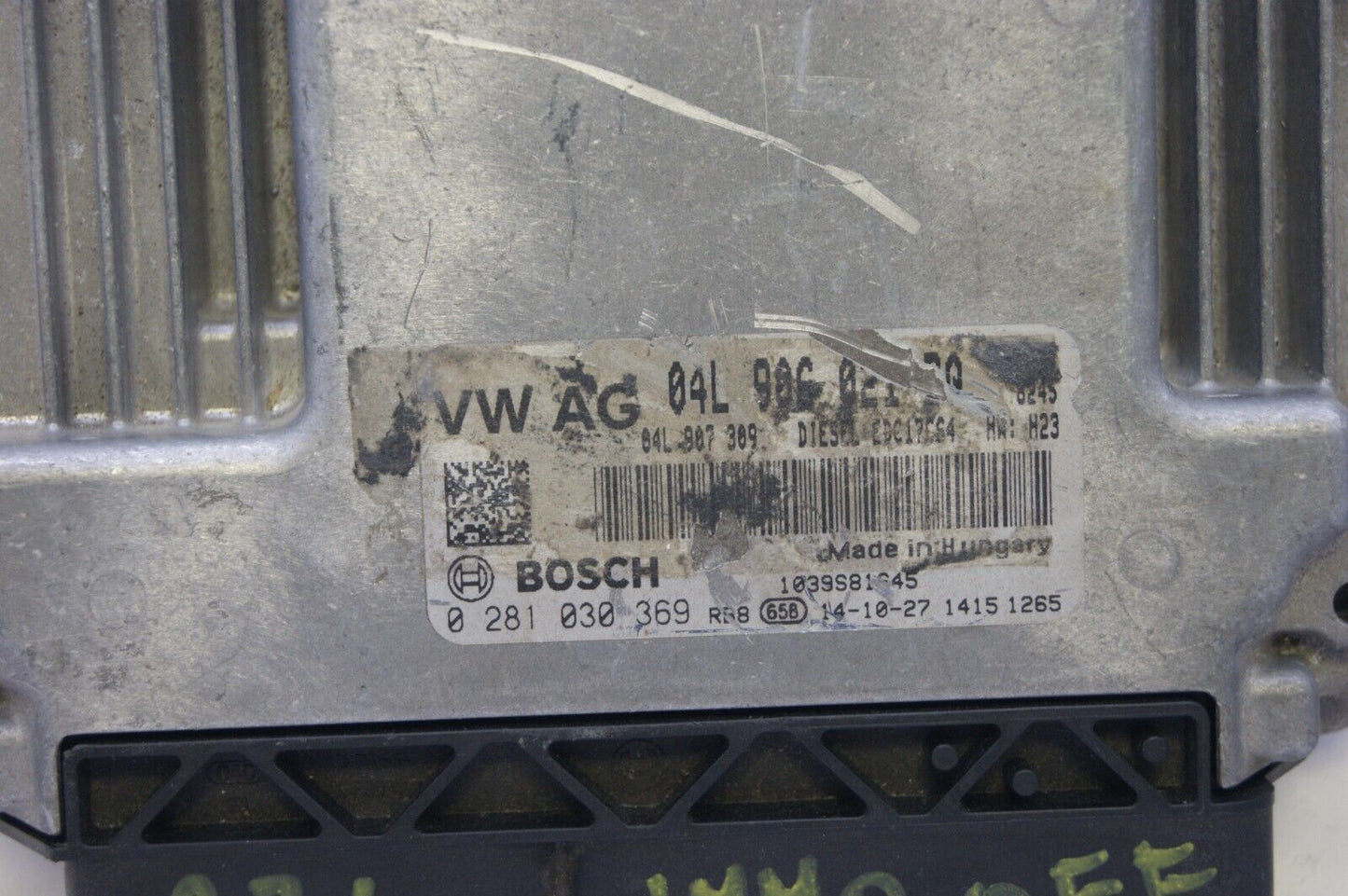 Audi Engine Control Unit 04L906021BQ 0281030369 IMMO OFF .PLUG AND PLAY - Glasgow Car Parts Store