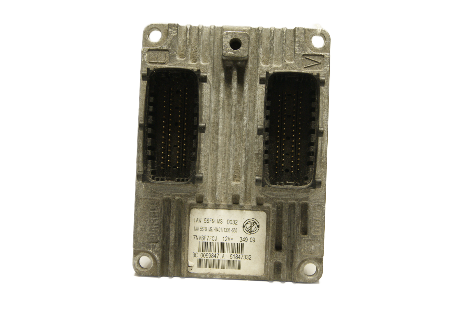 FIAT 500  1.2 PETROL ENGINE ECU 51847332 IAW 5SF9.MS PLUG AND PLAY - Glasgow Car Parts Store
