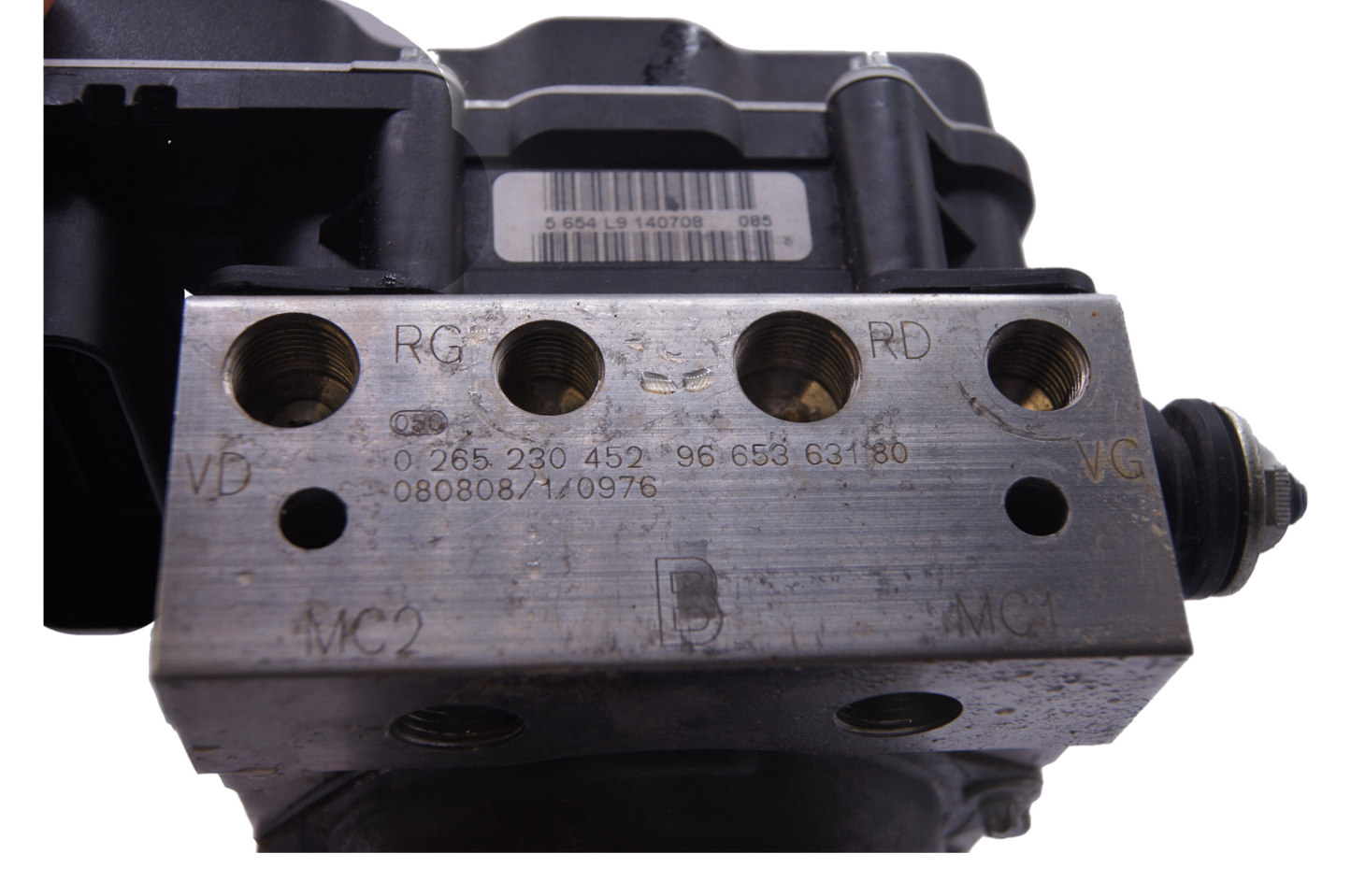 PEUGEOT 308 CITROEN ABS PUMP AND ECU 0265230452 9665363180 - Glasgow Car Parts Store