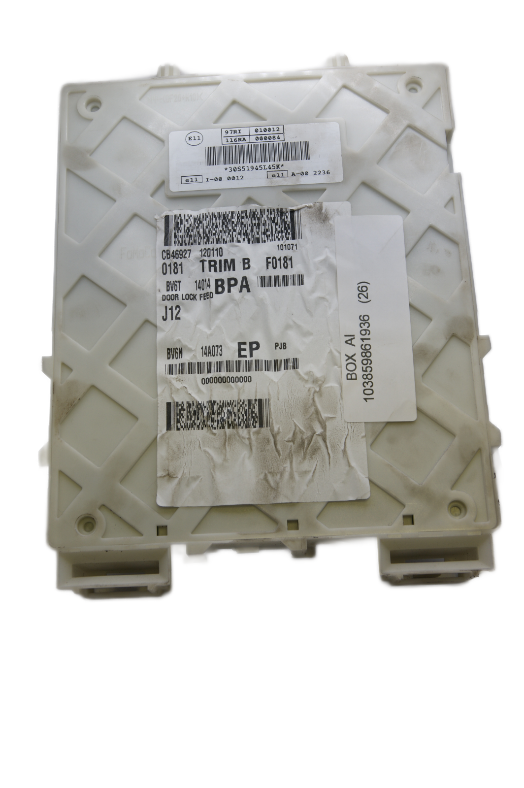 BCM FORD  BV6N 14A073 FP  PLUG & PLAY. WE PROVIDE REPLACEMENT AND CLONING - Glasgow Car Parts Store