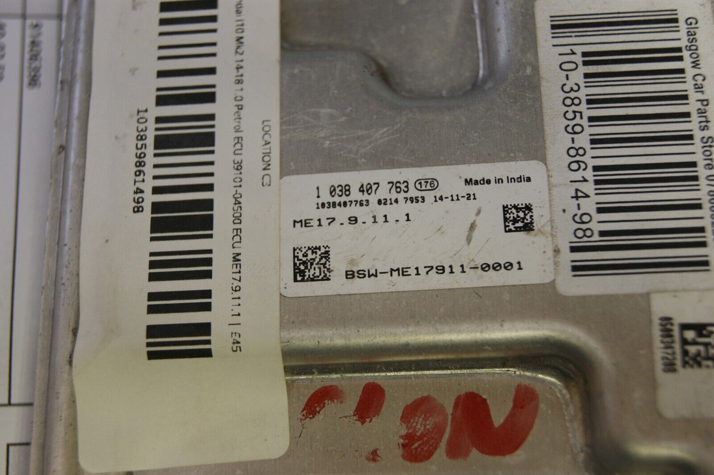 Hyundai  ECU 39101-04500 9001140694KM PLUG & PLAY FREE PROGRAMMING - Glasgow Car Parts Store