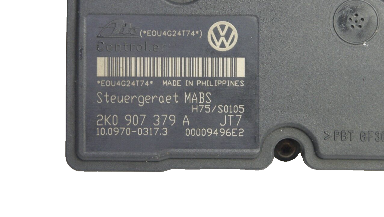 VW Caddy  ATE ABS Pump ECU Control Unit 2K0614117A 10.0207-0029.4 .GLASGOW. - Glasgow Car Parts Store