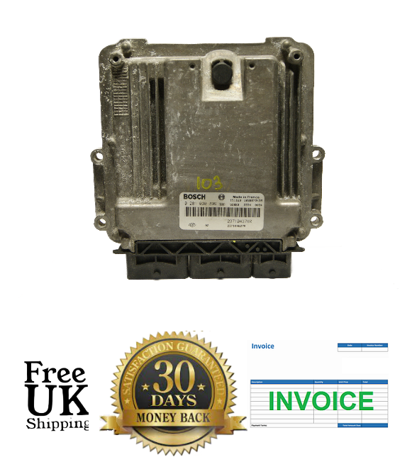 MERCEDES CITAN W415 1.5 CDI DIESEL MANUAL ENGINE ECU 237104376R 0281030899 - Glasgow Car Parts Store