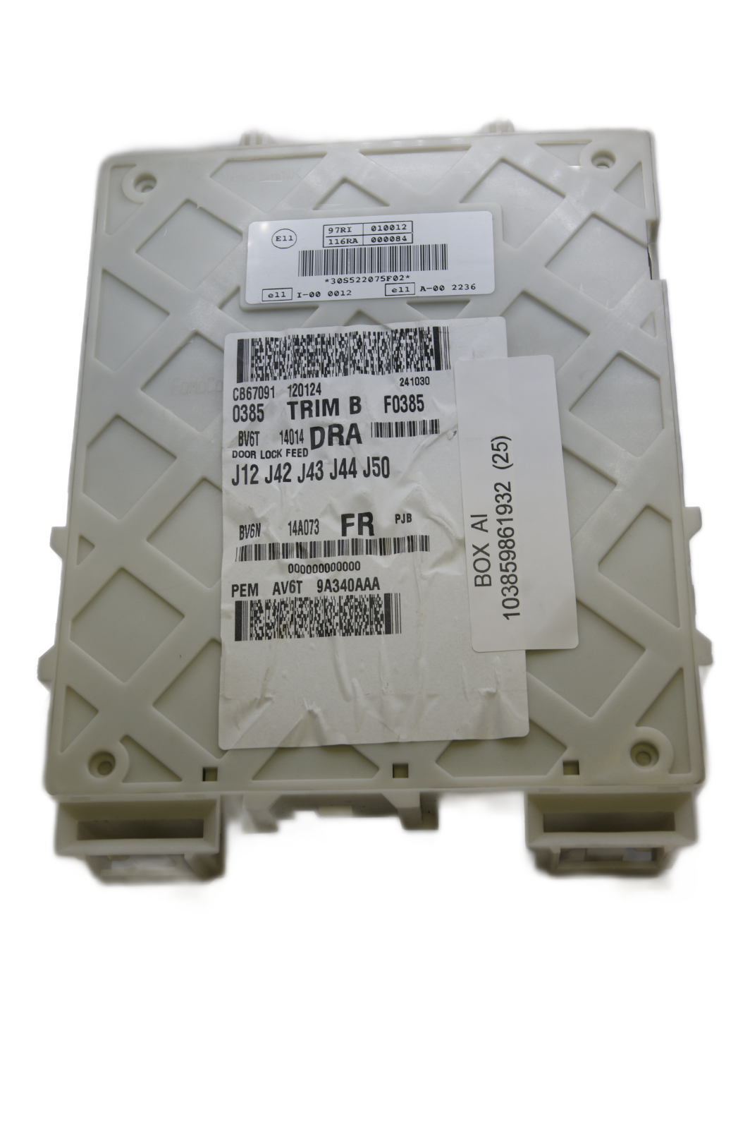 BCM FORD  BV6N 14A073 FR PLUG & PLAY. WE PROVIDE REPLACEMENT AND CLONING. - Glasgow Car Parts Store