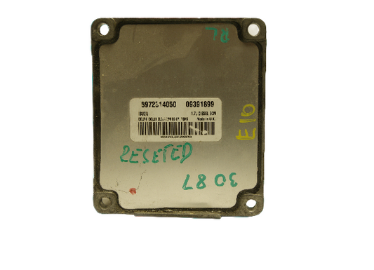 09391899 ISUZU 8972314050 ECU VAUXHALL OPEL ASTRA COMBO 1.7 DTI RESET & PIN - Glasgow Car Parts Store