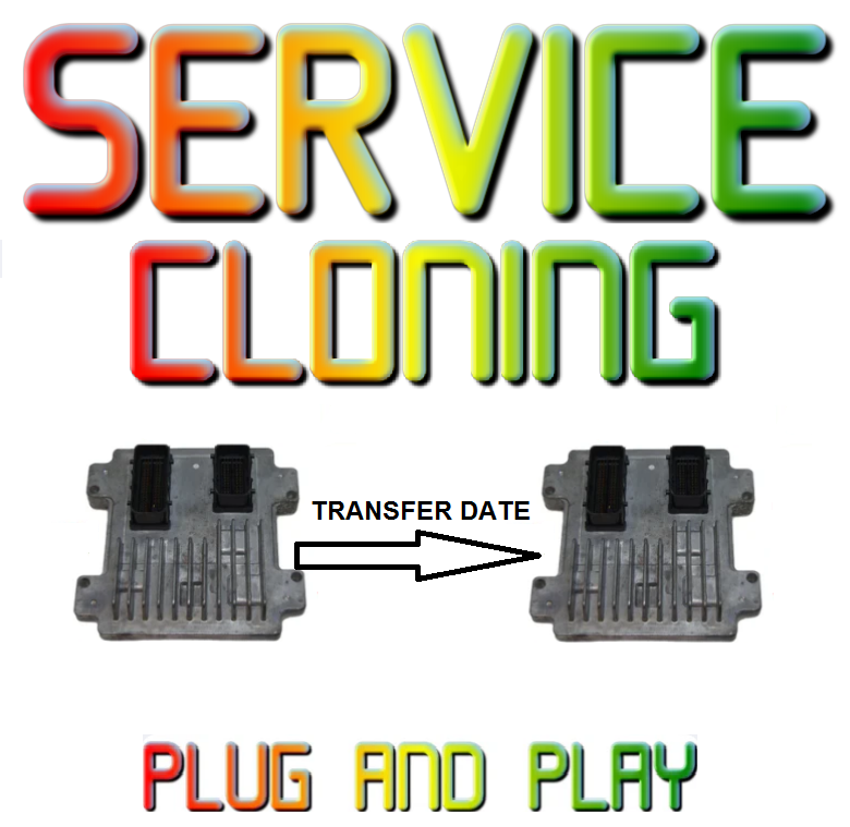SERVICE CLONING ECU E83 VAUXHALL 12636386 ACDelco 12638807