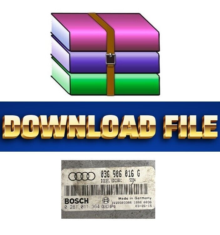 FULL BDM FILE DOWNLOAD FOR ECU AUDI A3 0281011364 03G906016G - Glasgow Car Parts Store