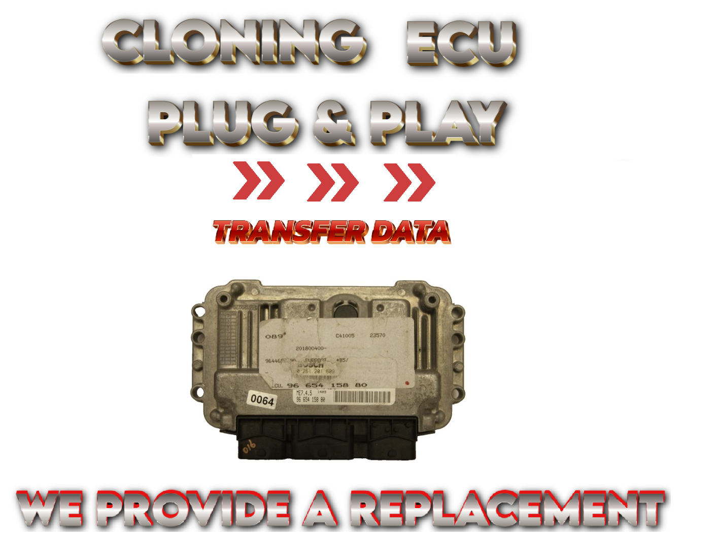 PEUGEOT /CITROEN PSA 0261201609 9665415880 PLUG AND PLAY (CLONING ).