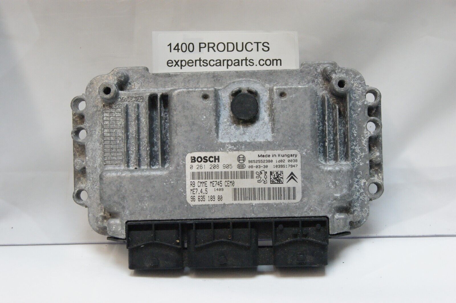ECU PEUGOT CITROEN 9663518980 0261208905 VIRGIN AND PIN. - Glasgow Car Parts Store