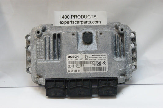 ECU PEUGOT CITROEN 9663518980 0261208905 VIRGIN AND PIN. - Glasgow Car Parts Store