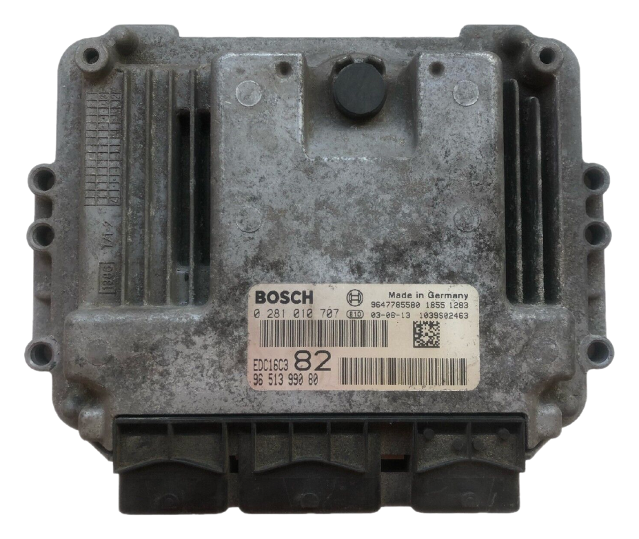PEUGEOT 206 1.4 HDI ENGINE ECU 0281010707 9646559980 PLUG AND PLAY - Glasgow Car Parts Store