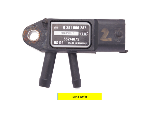 Fiat Alfa Jeep Romeo Saab Exhaust Pressure Sensor Bosch 0281006287 - Glasgow Car Parts Store