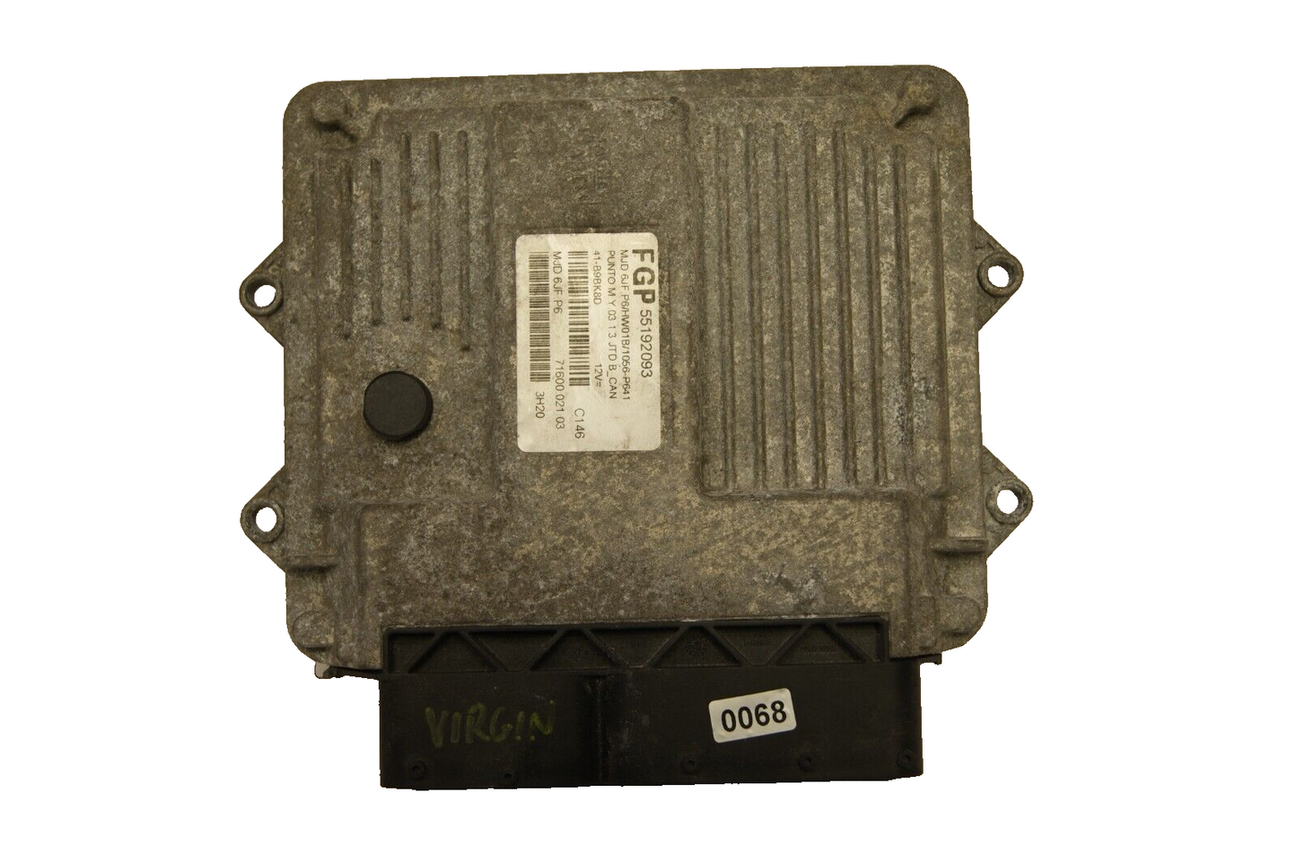 FIAT PUNTO PLUG & PLAY ECU 55192093 - VIRGIN SELF-CODING UNIT - Glasgow Car Parts Store