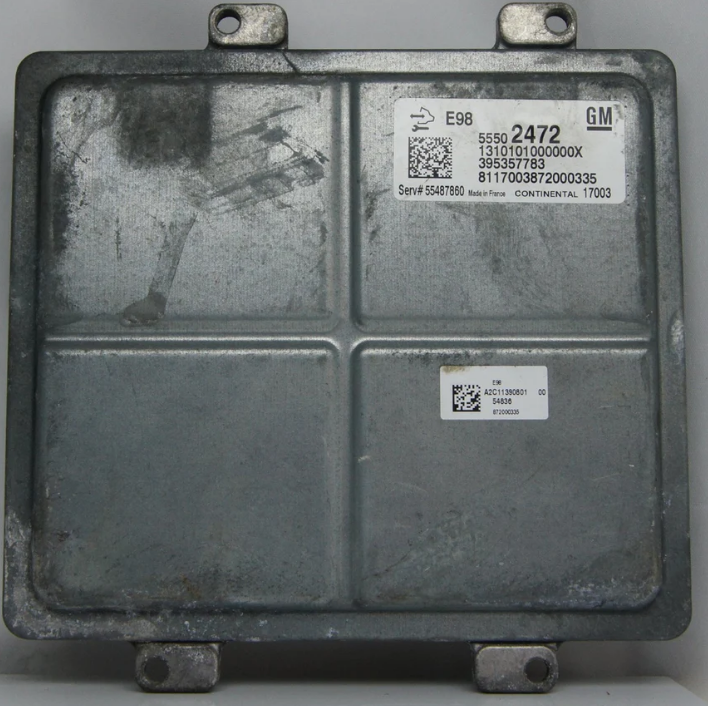 E98 ECU MOKKA INSIGNIA ASTRA CORSA ZAFIRA 55502472.PLUG AND PLAY - Glasgow Car Parts Store