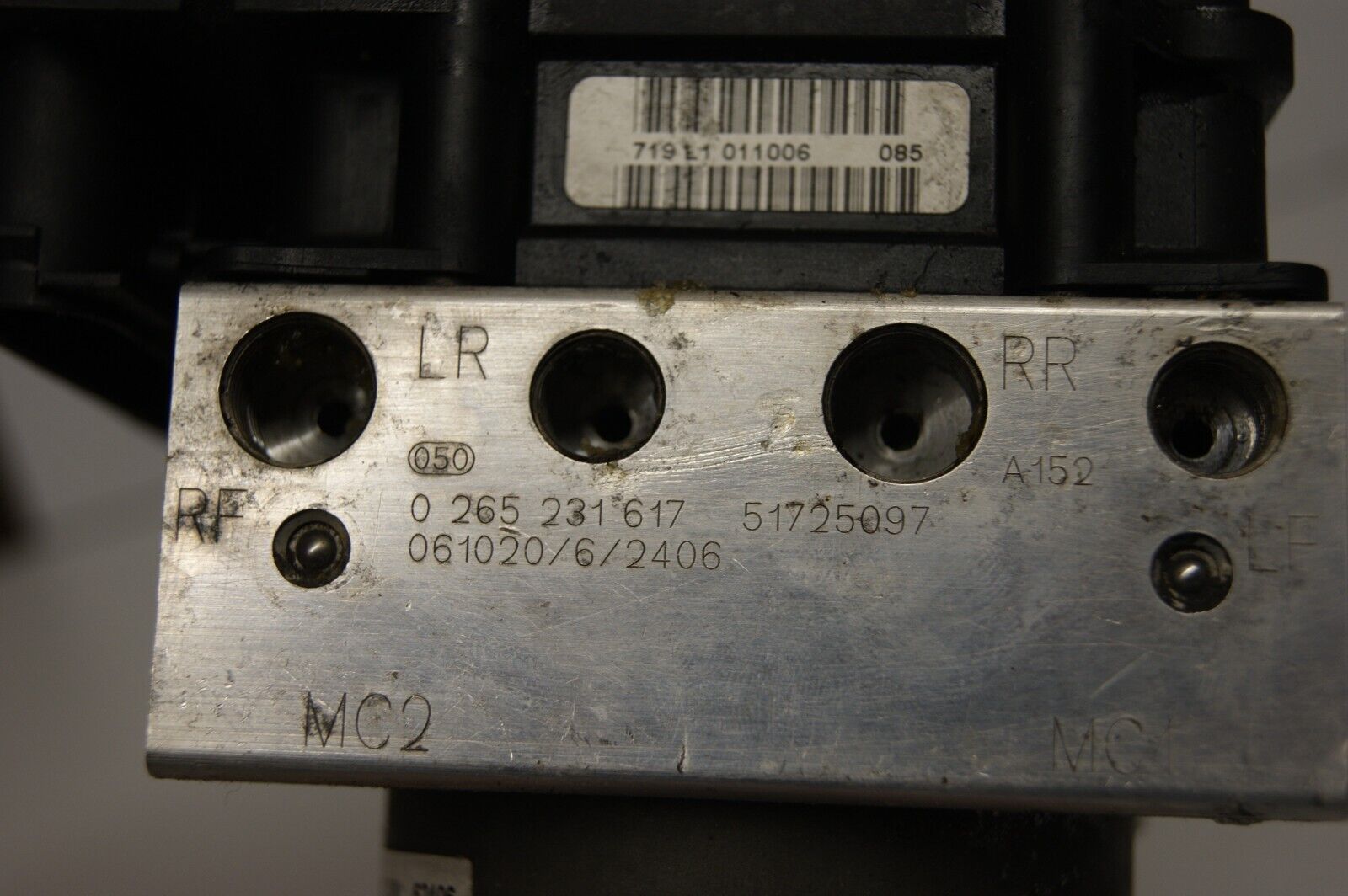 FIAT DUCATO,  PEUGEOT BOXER , CITROEN RELAY 0265231617 ABS UNIT PUMP.GLASGOW. - Glasgow Car Parts Store