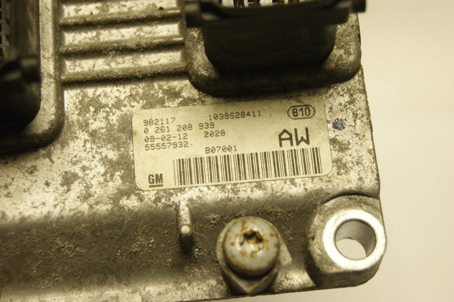 Vauxhall ECU Z10XEP 55557932 AW 0261208939. ECU+RESET + PIN CODE. - Glasgow Car Parts Store