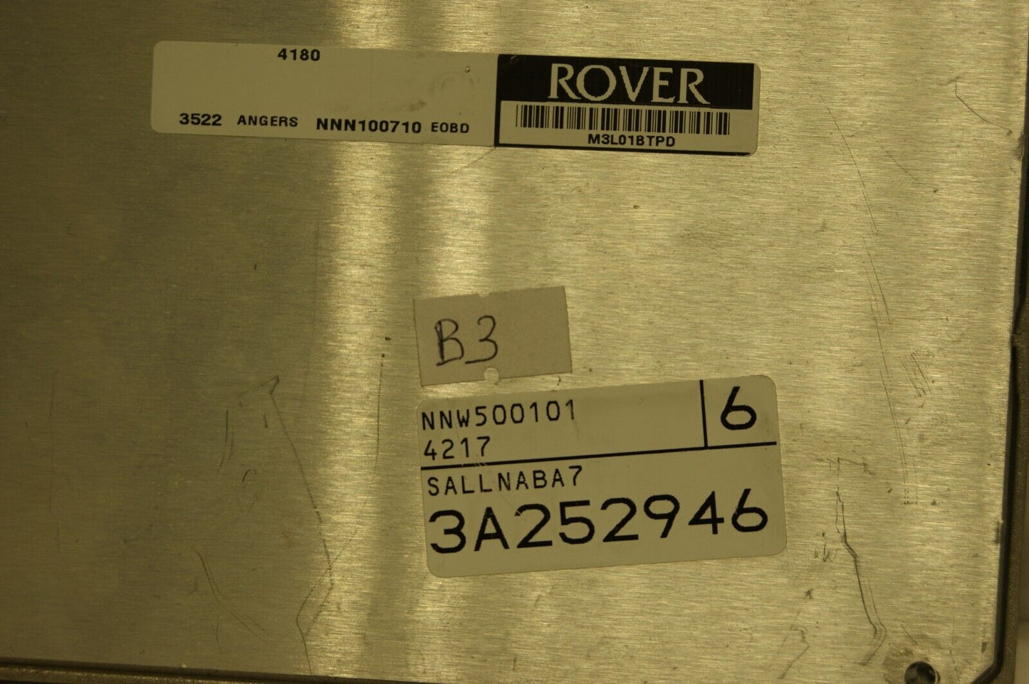 LAND ROVER FREELANDER 1.8L ENGINE CONTROL ECU NNN100710 NNW500101 - Glasgow Car Parts Store