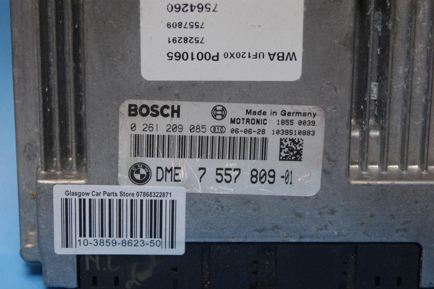 BMW ECU DME 7557809-01 0261209085
