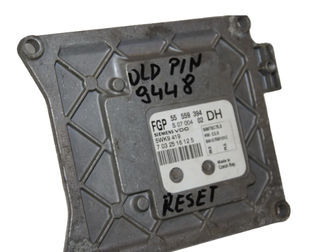 VAUXHALL OPEL ASTRA H ECU 55559394 DH 1.6 Z16XER .RESET - Glasgow Car Parts Store