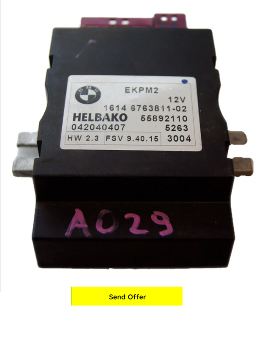 BMW FUEL PUMP CONTROL MODULE 55892110 042040407. - Glasgow Car Parts Store