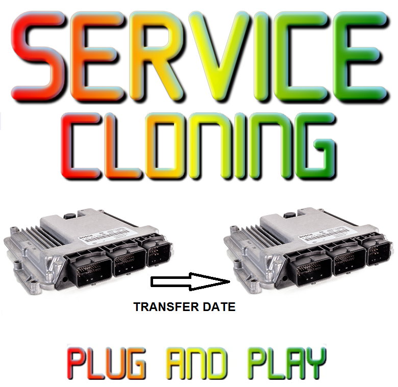 SERVICE CLONING ECU RENAULT Trafic, Vivaro, Primastar 8200666516 0281014648