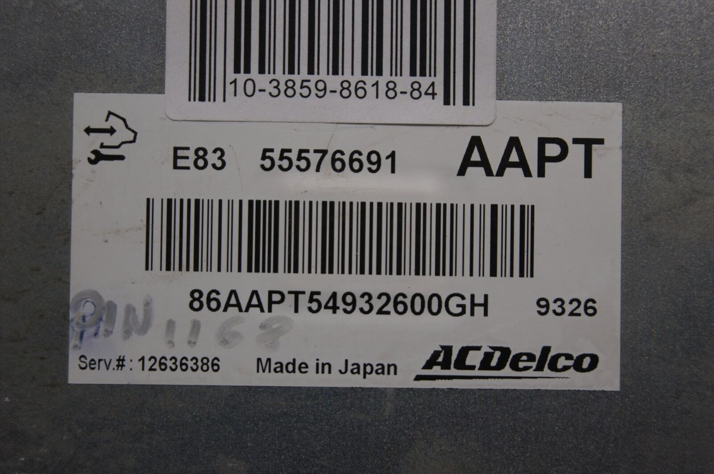 VAUXHALL E83 ECU 55576691 AAPT PLUG & PLAY. - Glasgow Car Parts Store