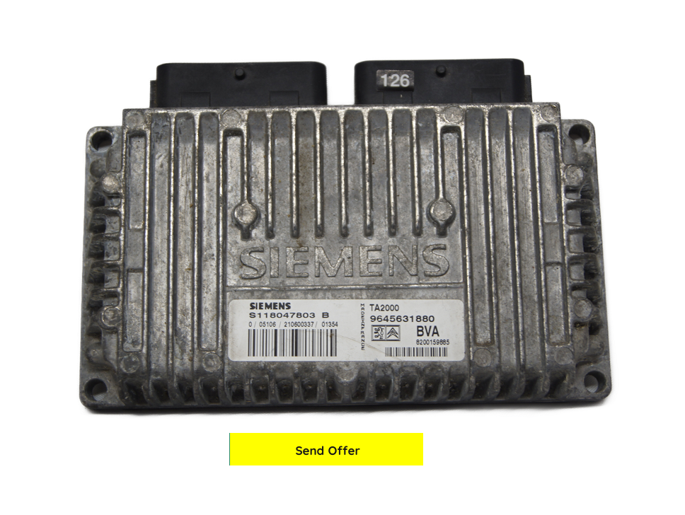 PEUGEOT CITROEN DIESEL AUTO GEARBOX ECU 9645631880 S118047803B - Glasgow Car Parts Store
