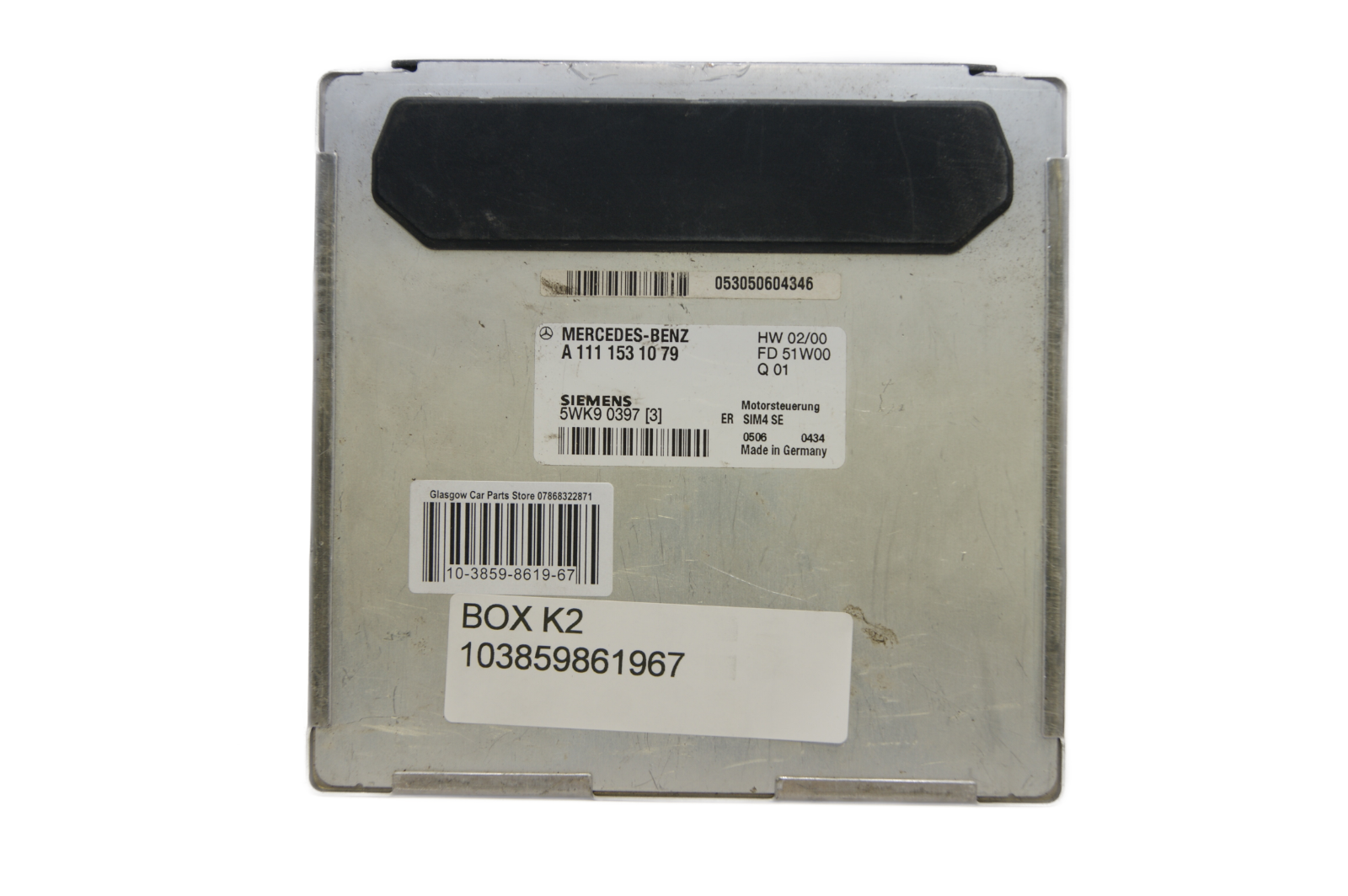 Mercedes-Benz  A1111531079 Engine control unit module ECU - Glasgow Car Parts Store