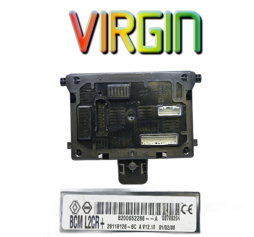 Renault Clio /Modus BCM  8200652286-A 2811826 . Virgin BCM - Glasgow Car Parts Store