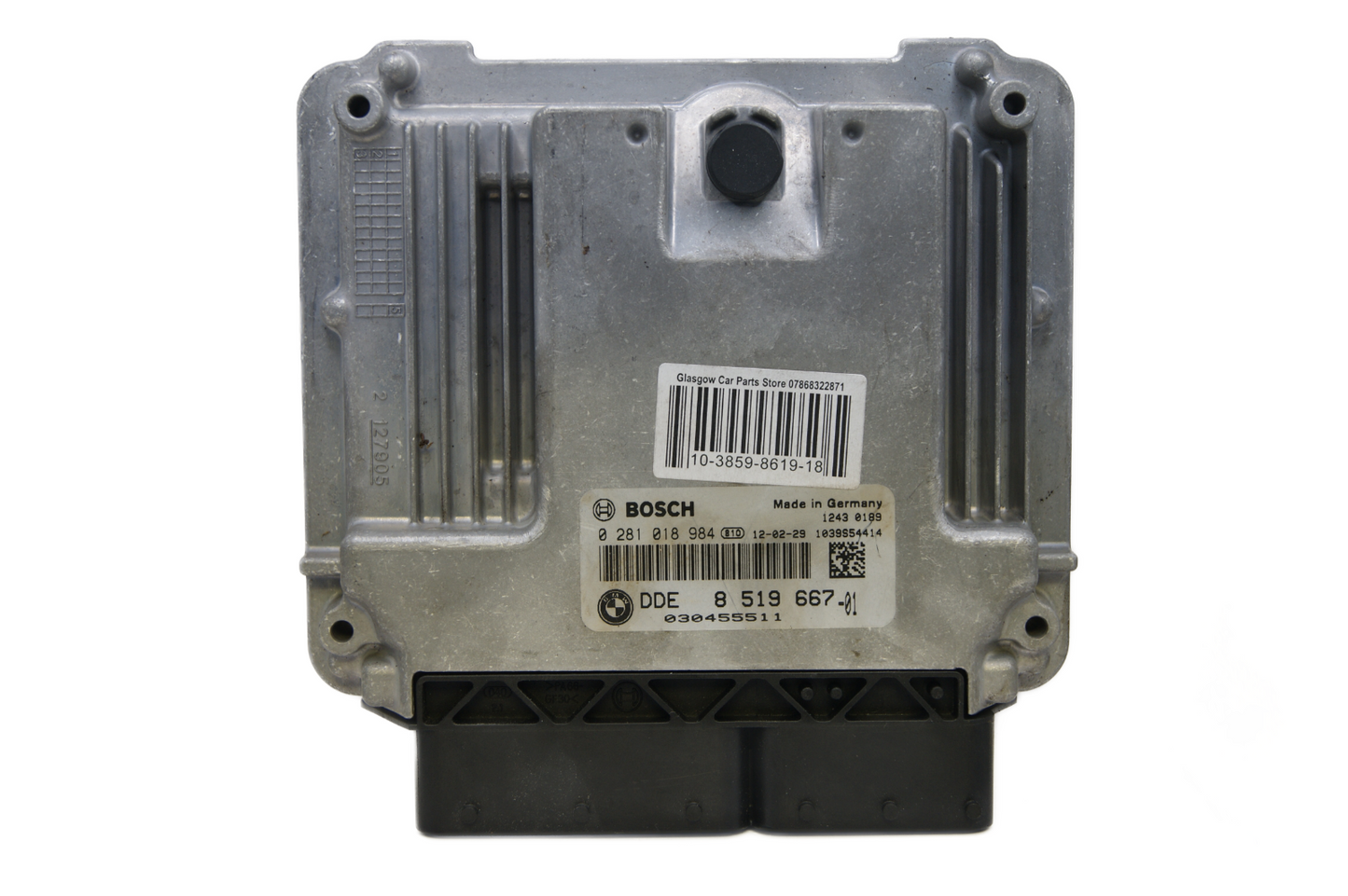 ECU BMW 0281018984 DD8519667-01 PLUG AND PLAY ( CLONING) - Glasgow Car Parts Store