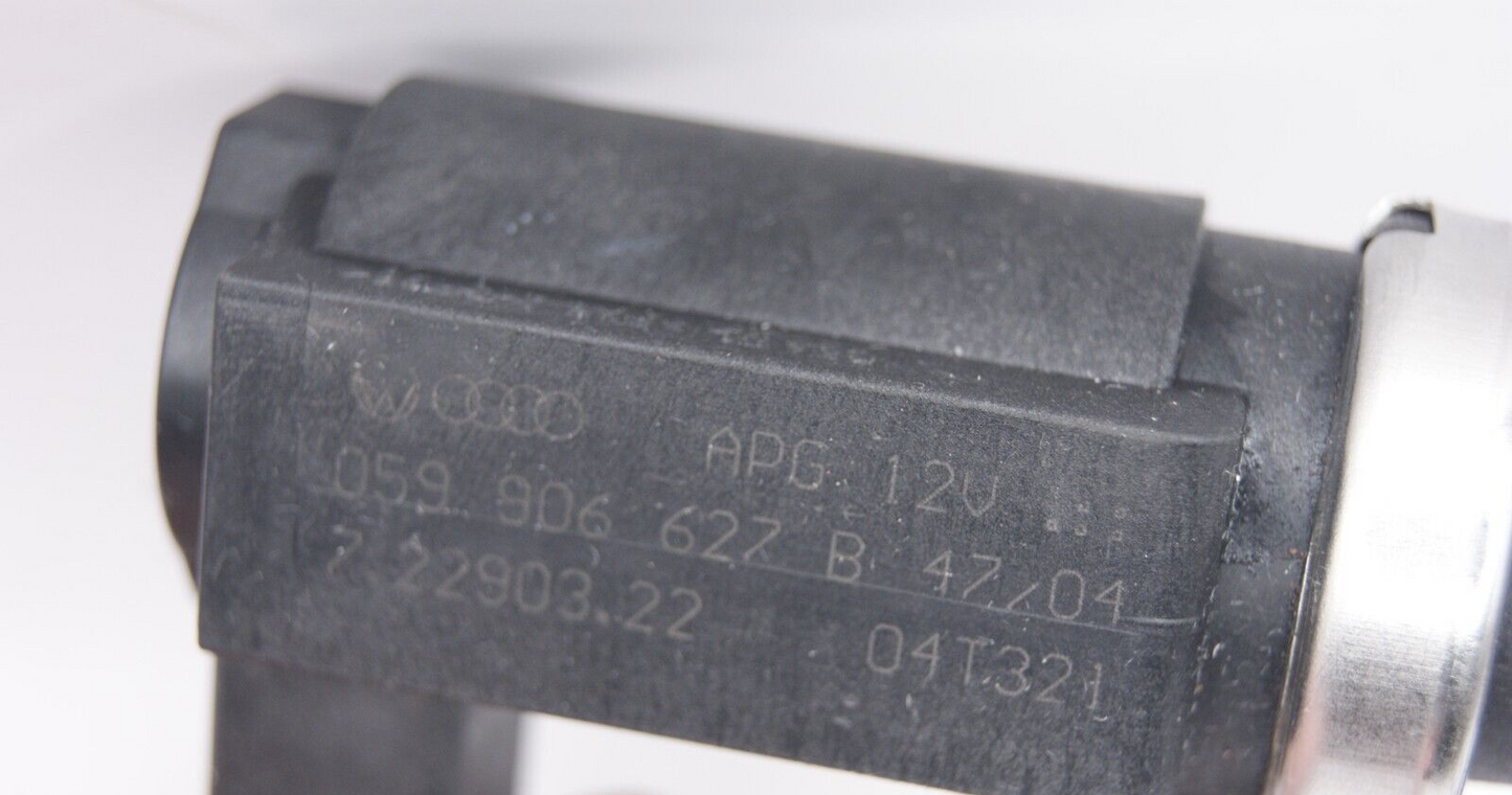 059906627B Audi A6 C6 Vacuum pump Solenoid Control Valve PIERBURG