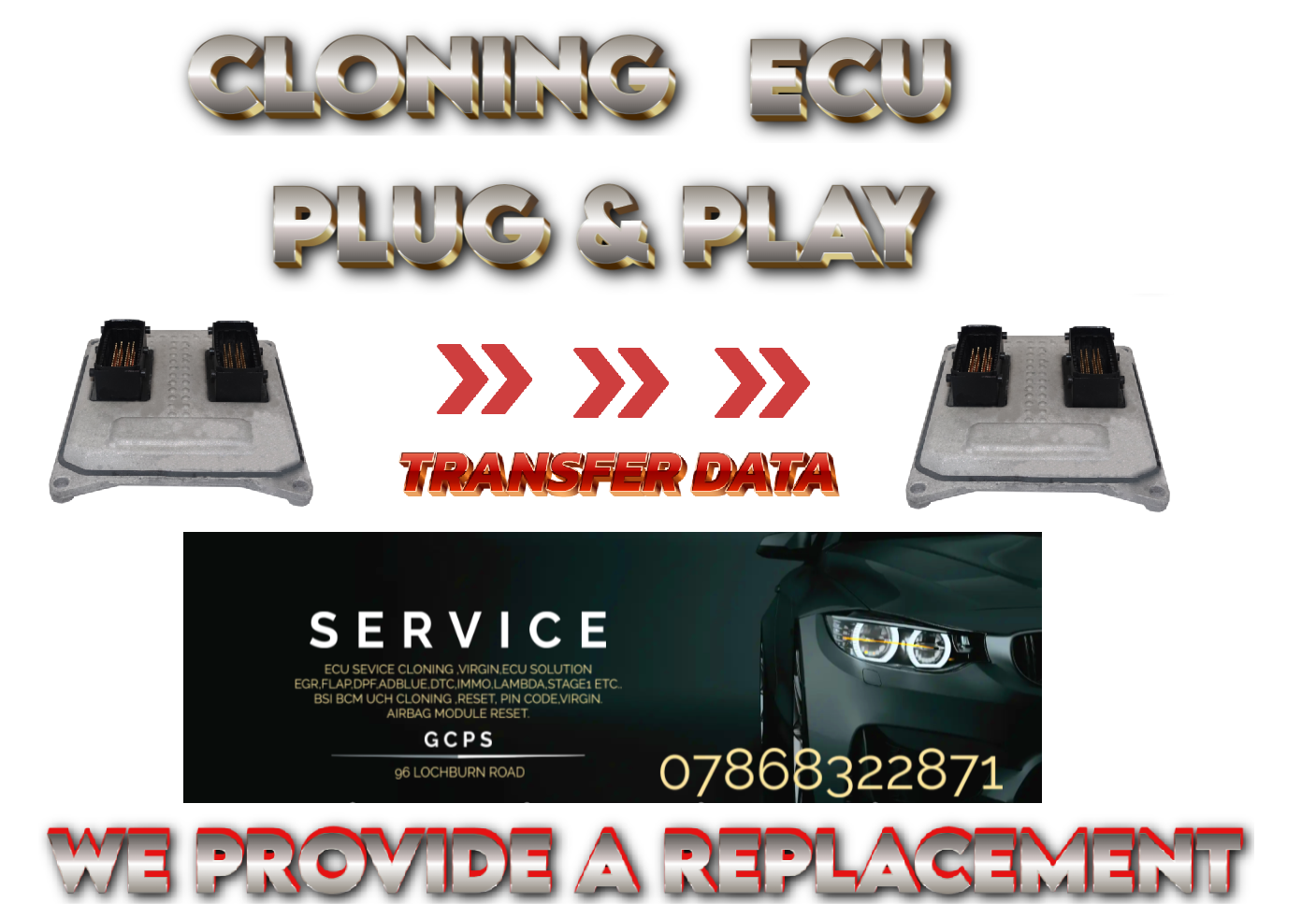 VAUXHALL 55564081 FQ 5WK9 ECU PLUG AND PLAY(CLONING)