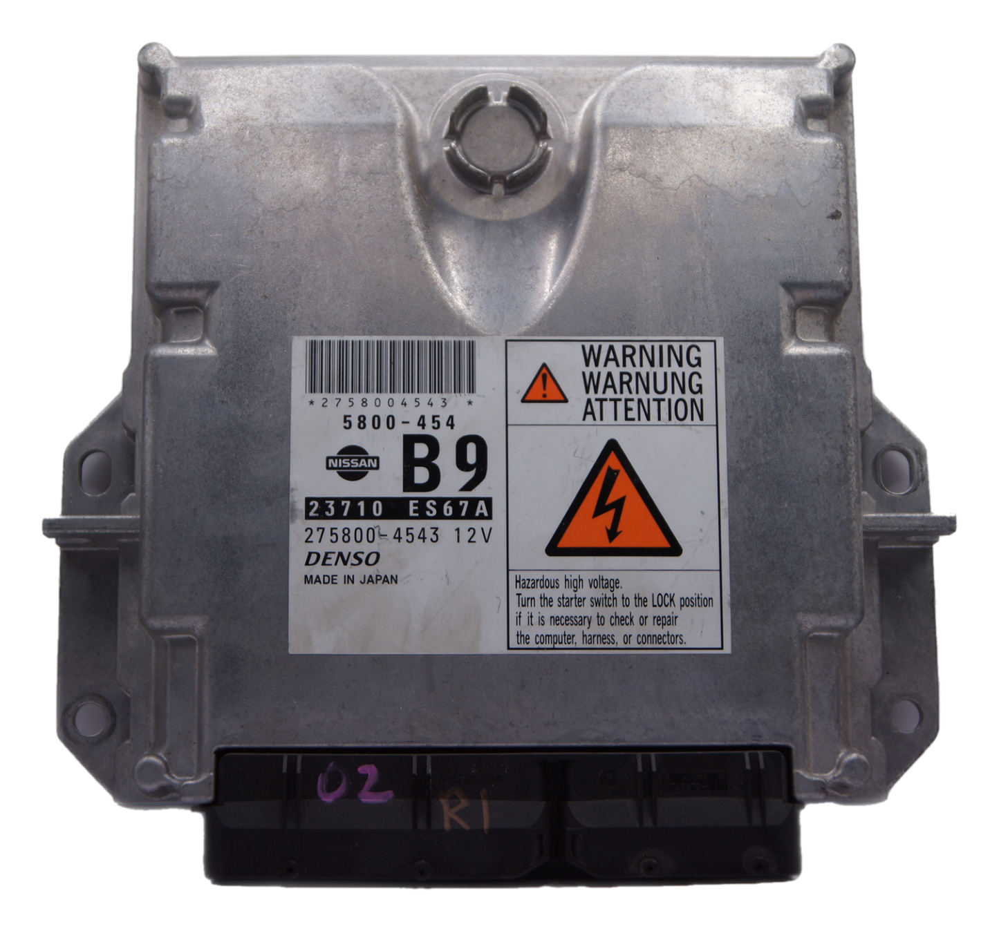 NISSAN X-TRAIL  ECU ENGINE CONTROL UNIT 23710ES67A - Glasgow Car Parts Store