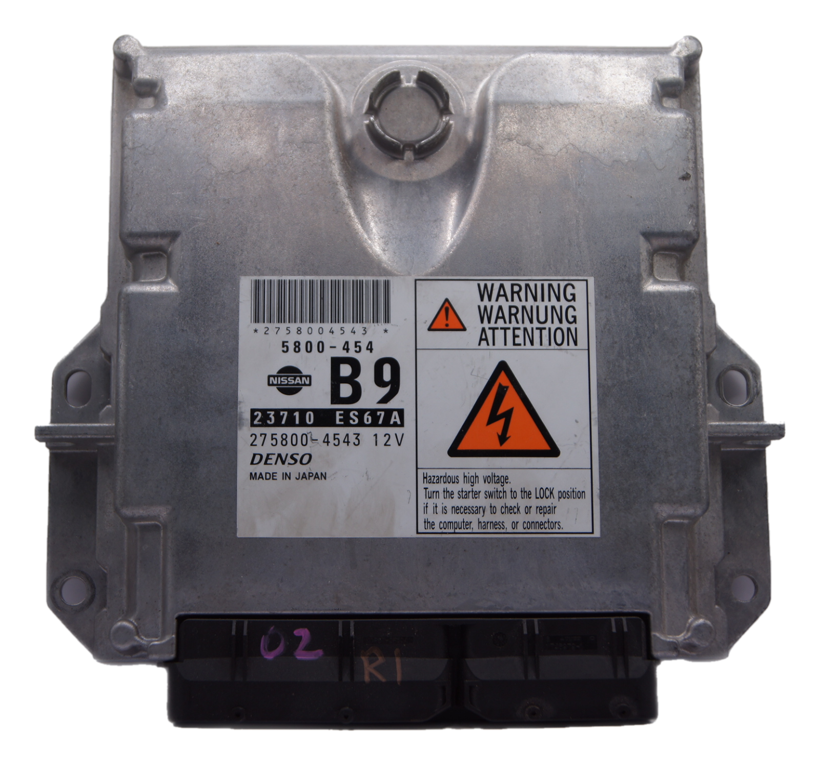 NISSAN X-TRAIL  ECU ENGINE CONTROL UNIT 23710ES67A - Glasgow Car Parts Store