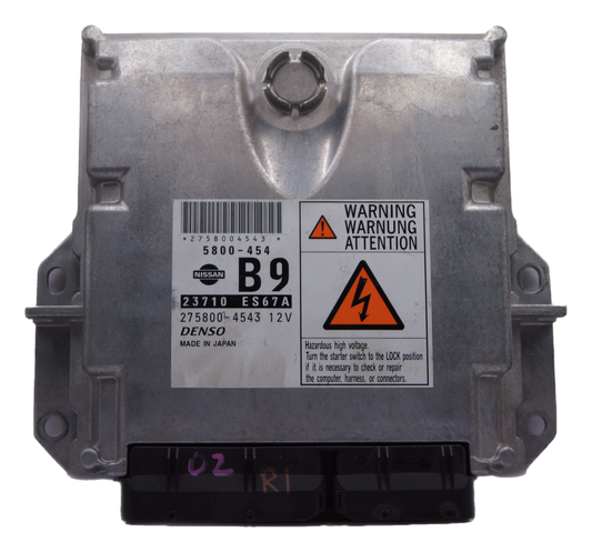 NISSAN X-TRAIL  ECU ENGINE CONTROL UNIT 23710ES67A - Glasgow Car Parts Store