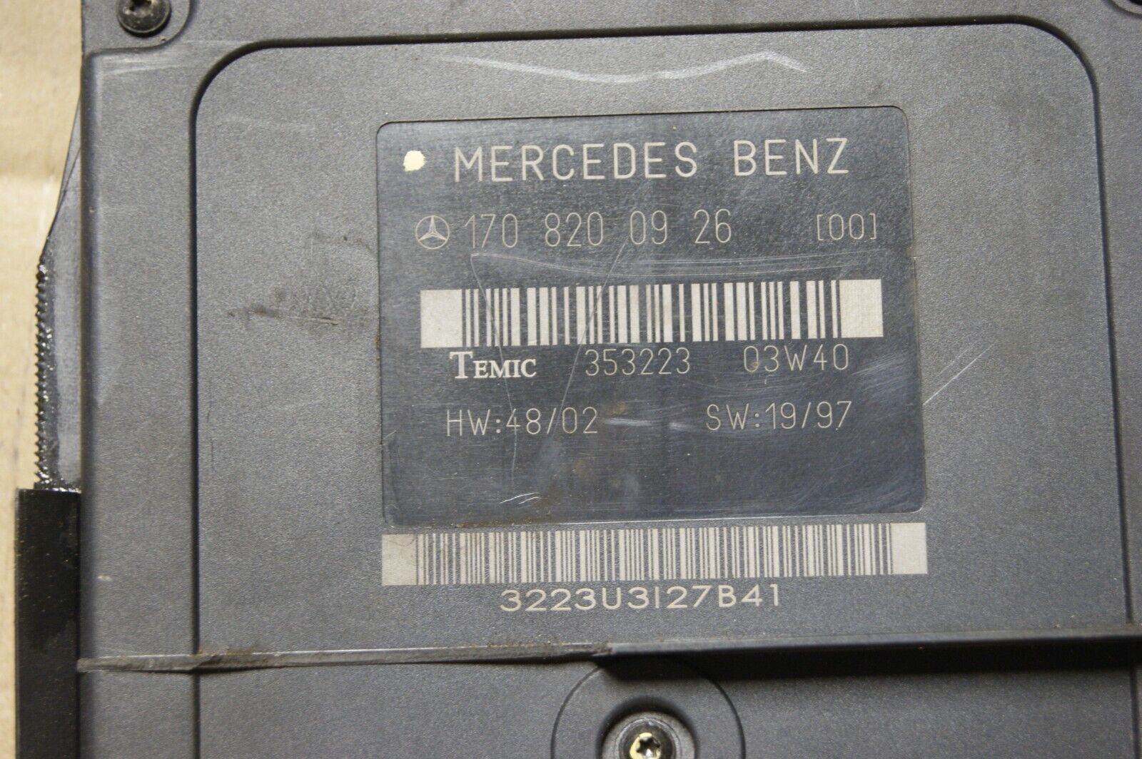 MERCEDES BENZ  ROOF CONTROL MODULE A1708200926 - Glasgow Car Parts Store