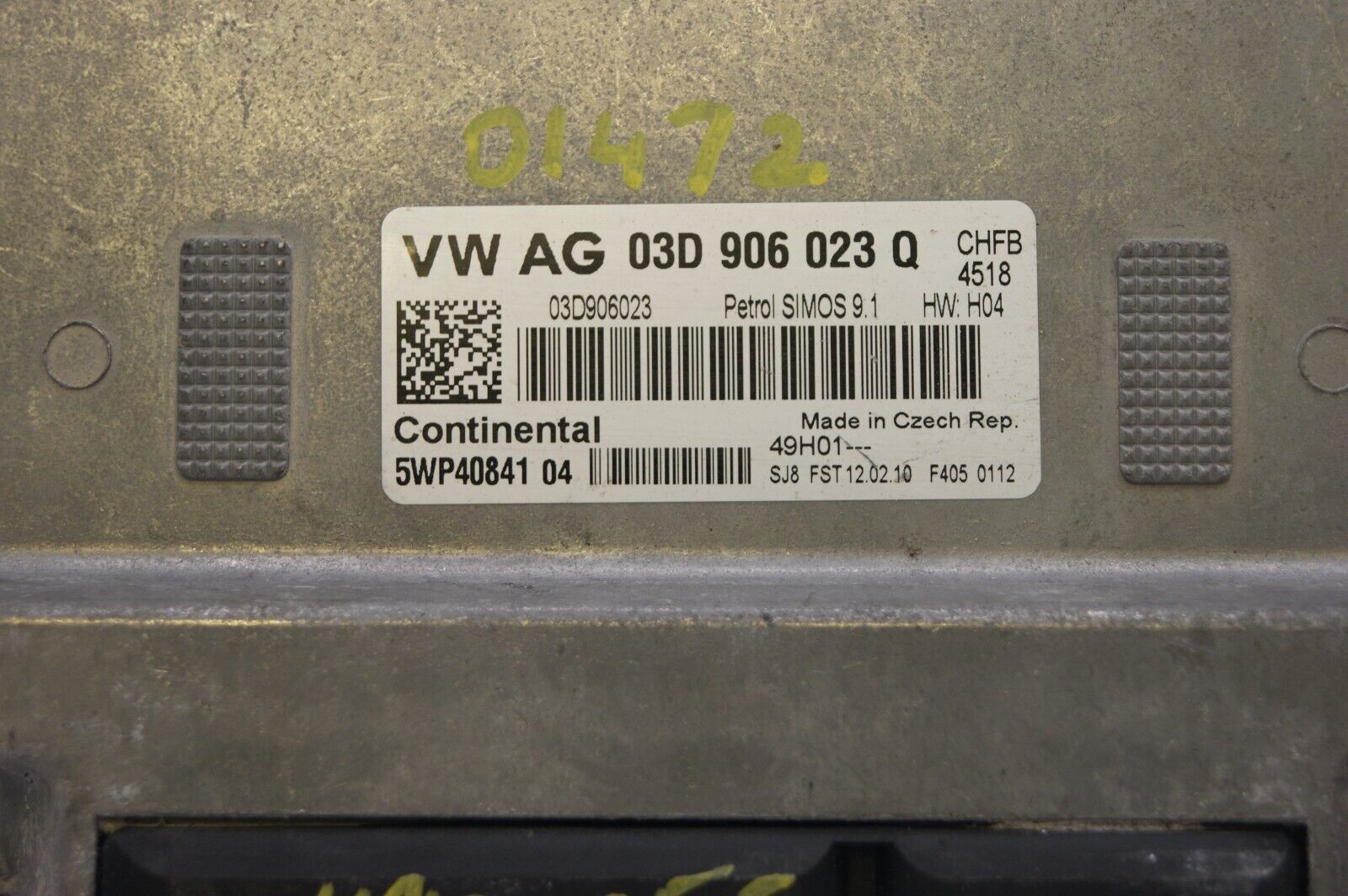 ECU 03D906023Q VW FOX IMMO OFF PLUG & PLAY - Glasgow Car Parts Store