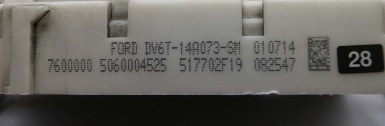 BCM FORD BDV6T 14A073 SM  PLUG & PLAY. WE PROVIDE REPLACEMENT AND CLONING - Glasgow Car Parts Store
