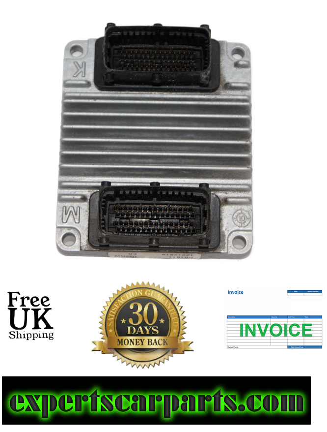 Vauxhall Opel Astra G Y17DT ECU 8973065751 , 12212819 /,DMRW RESET AND PIN. - Glasgow Car Parts Store